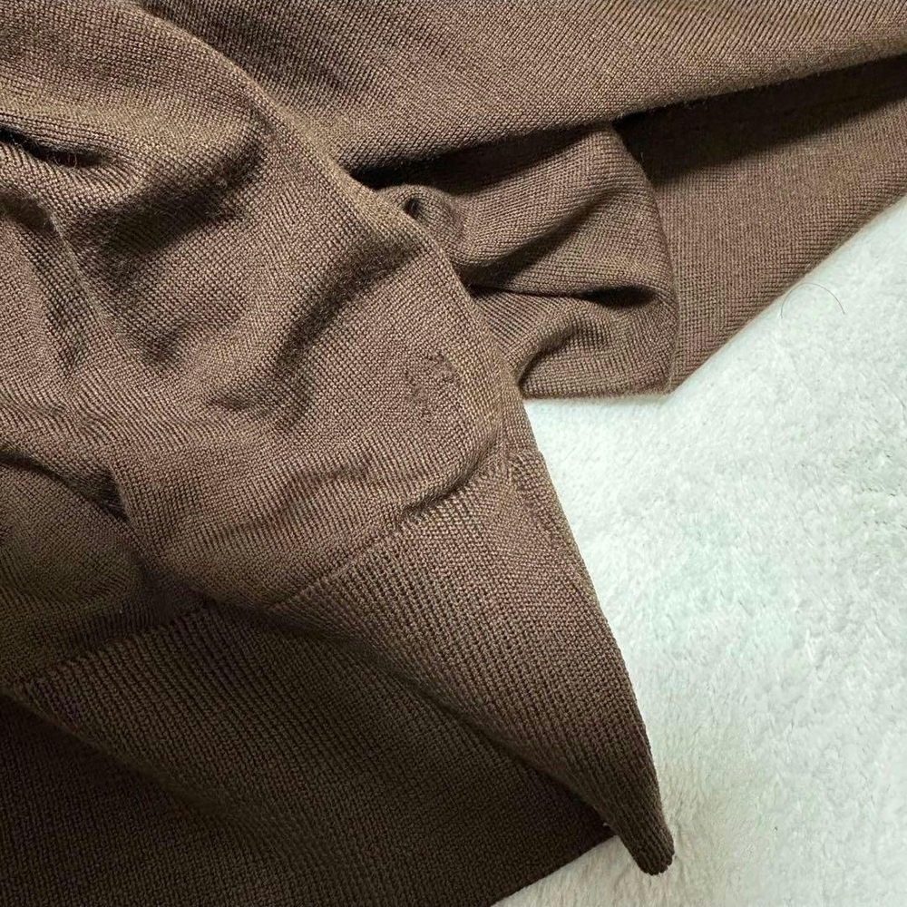 Dior (Damaged) Women's Brown Turtleneck Sweater - Picture 15 of 16